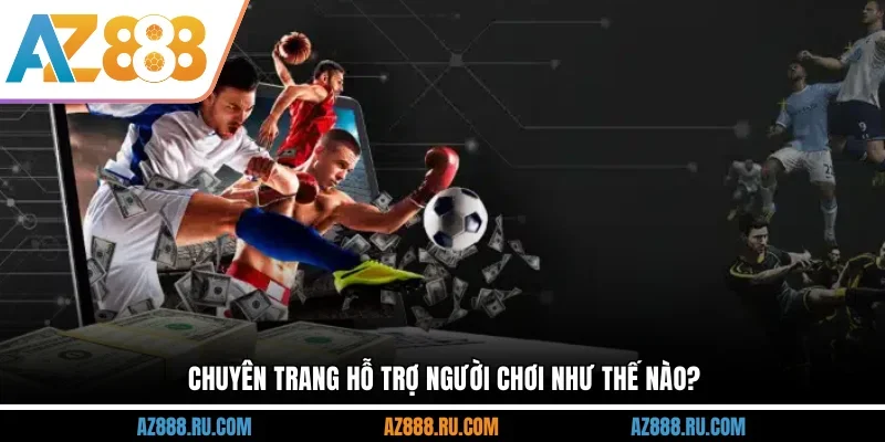 Chuyên trang hỗ trợ người chơi như thế nào?